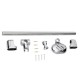 Stainless Steel Adjustable Riser Rail Bar Shower Stand Soap Stand Shower Head Towel Holder 610mm