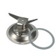 Stainless Steel Blender Cross Blade Cutter Assembly For Black & Decker Replaces