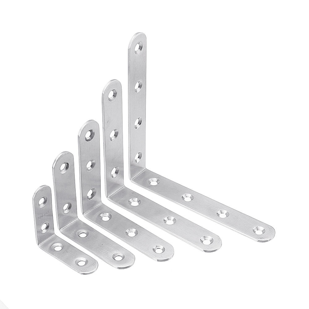 Stainless Steel Corner Braces Joint Code L Shaped Right Angle Bracket ...