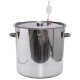 Stainless Steel Fermenter Barrel Home Brew Beer Wine Fermentation 12/36/50/70/100L