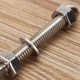 Stainless Steel Handrail Railing Cable Tensioner Threaded Stud End Fitting for 1/8 Inch Cable Wire