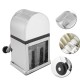 Stainless Steel Home Bar Manual Ice Crusher Shaver Machine Tray & Scoop Maker