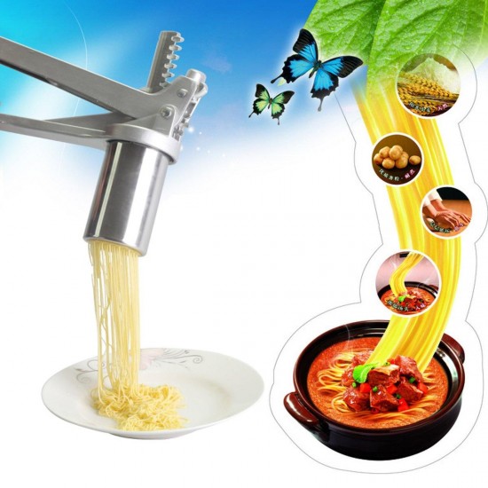 Stainless Steel Pasta Noodle Maker Fruit Juicer Press Spaghetti Kitchen Machine Noodle Mould
