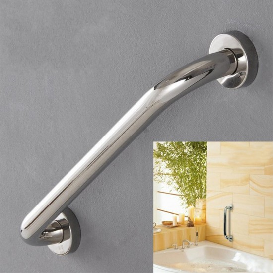 Stainless Steel Safety Bath Bathroom Shower Tub Hand Grips Grab Bar Handle 25cm