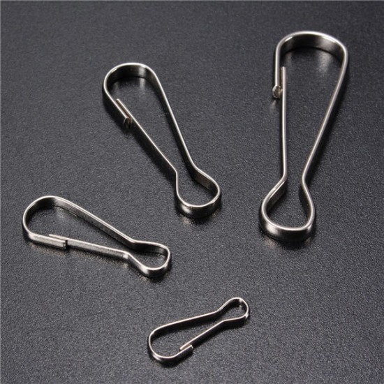 10PCS Steel Flag Pole Clip Snaps Hook Flag Pole Attachment 20mm/30mm/40mm/50mm