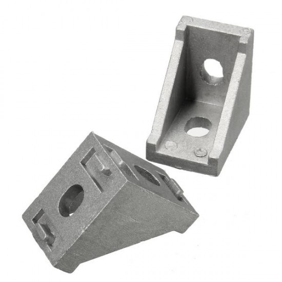 AJ28 10Pcs 2028 Aluminium Angle Corner Joint 20 Series Aluminum Extrusion 20x20mm Right Angle Bracket Furniture Fittings