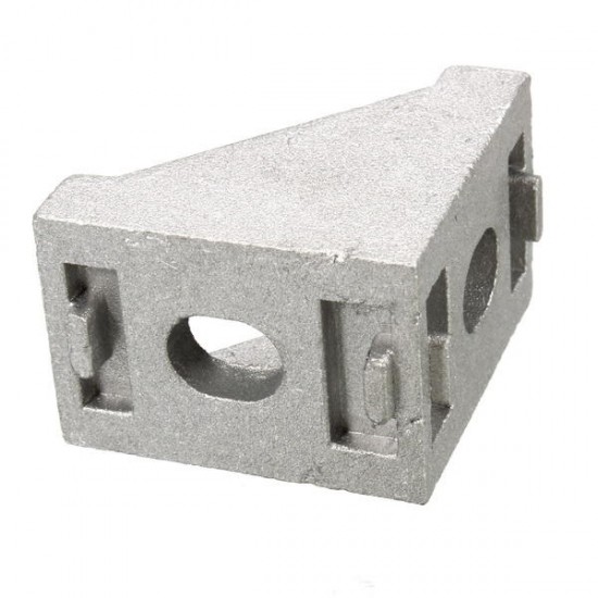 AJ28 10Pcs 2028 Aluminium Angle Corner Joint 20 Series Aluminum Extrusion 20x20mm Right Angle Bracket Furniture Fittings