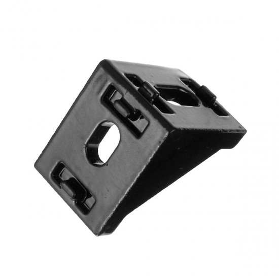 AJ28 10Pcs 2028 Black Aluminium Angle Corner Joint 20 Series Aluminum Extrusion 28x28mm Right Angle Bracket Furniture Fittings