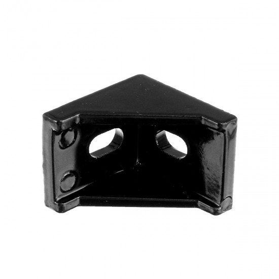 AJ28 10Pcs 2028 Black Aluminium Angle Corner Joint 20 Series Aluminum Extrusion 28x28mm Right Angle Bracket Furniture Fittings