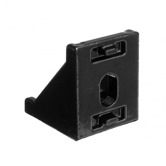 AJ28 10Pcs 2028 Black Aluminium Angle Corner Joint 20 Series Aluminum Extrusion 28x28mm Right Angle Bracket Furniture Fittings