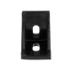 AJ28 10Pcs 2028 Black Aluminium Angle Corner Joint 20 Series Aluminum Extrusion 28x28mm Right Angle Bracket Furniture Fittings