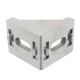 AJ35 4Pcs Corner Bracket Cast Aluminum Angle Corner Joint 35x35mm