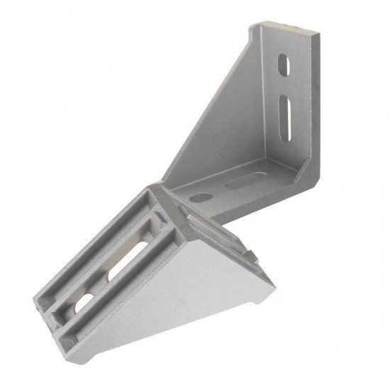 AJ40 40×80mm Aluminum Angle Corner Joint Connector 90 degrees 4080 Series Aluminum Profile