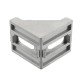 AJ40 4Pcs Corner Bracket Cast Aluminum Angle Corner Joint 40x40mm