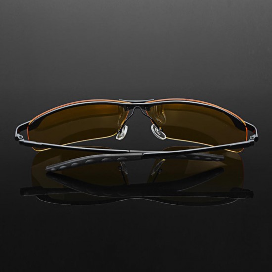 G02 Black Frame Night Driving Anti Glare Glasses Polarized UV400 Sunglasses Rainy Driver Safety