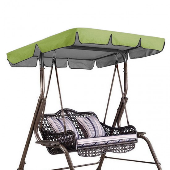 Swing Chair Top Cover Replacement Canopy Porch Park Patio Outdoor Garden Without Swing