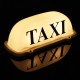 Taxi Magnetic Base Yellow LED Cab Taximeter Roof Top Sign Light Lamp White Box