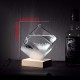 Weather Forecast Crystal Storm Glass Cube Shape Forecaster Bottle Barometer Decor Gift