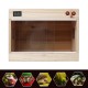 Wooden Reptile Vivarium Terrariums Heating Cage Lizard Turtle Breeding Housing Decorations