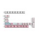 28/49 Keys World Tour-Tokyo Sakura Supplement Keycap Set R2 OEM Profile PBT Keycaps for Mechanical Keyboards