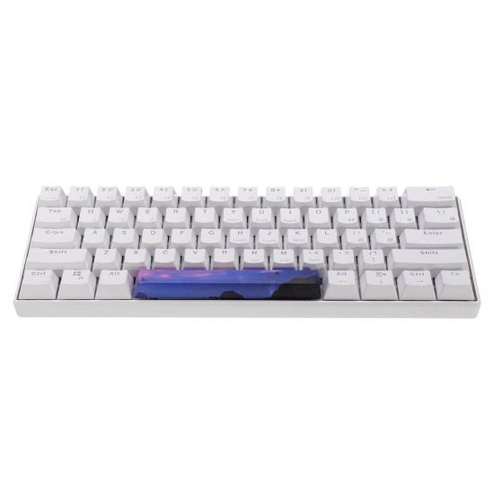 PBT OEM Profile Sunset peak Space Bar 6.25u Novelty Keycap for GK61 Black Case and MX Switch Keyboard