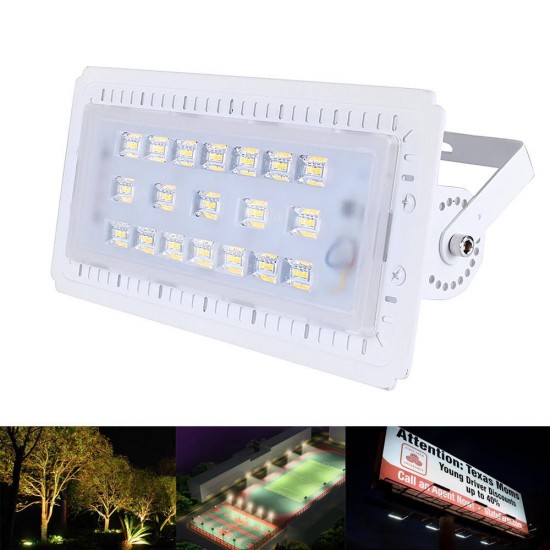 50W Smart IC LED Flood Light 4800lms Waterproof Outdoor Garden Spotlight AC220V