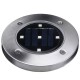 Solar Powered LED Buried Landscape Light Under Ground Lamp Outdoor Path Way Garden Decking