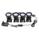 4 in 1 RGB LED Underwater Submersible Pond Spot Light Garden Tank Aquarium with Remote