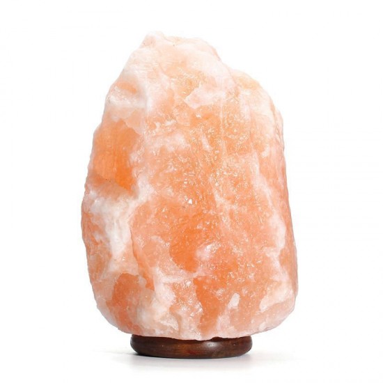 40 X 20CM Natural Himalayan Ionic Air Purifier Crystal Salt Lamp Table Night Light