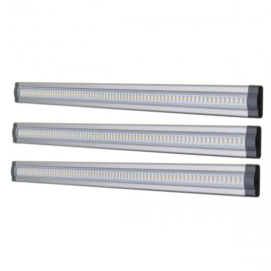 50CM 12V LED Link Light Bar Kit Home Kitchen Cabinet Lamp Cupboard Shelf Strip Lamp