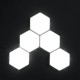 5PCS DIY LED Quantum Touch Sensor Modular Smart Wall Night Light Hexagonal Mood Lamp AC110-240V