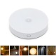 6 LED USB Rechargeable PIR Motion Sensor Light Control LED Night Lamp Magnet Wall Light for Cabinet Bedside