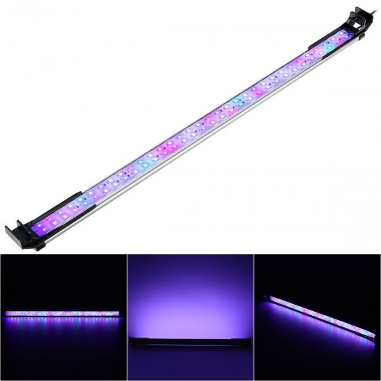 72CM 66LED Aquarium Fish Tank Light High-bright Double Drainage Water Grass