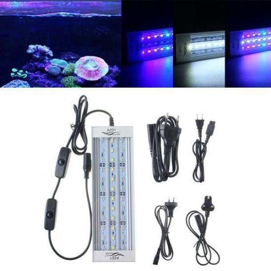 A201M 12W 20CM 5730 36SMD 1400LM LED Coral SPS LPS Aquarium Sea Reef Fish Tank Light Lamp