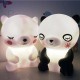 Bear Panda LED Night Light Lamp Cute Animal Night Light for Kids Room Bedside Living Room Decorative Lighting Children Gift