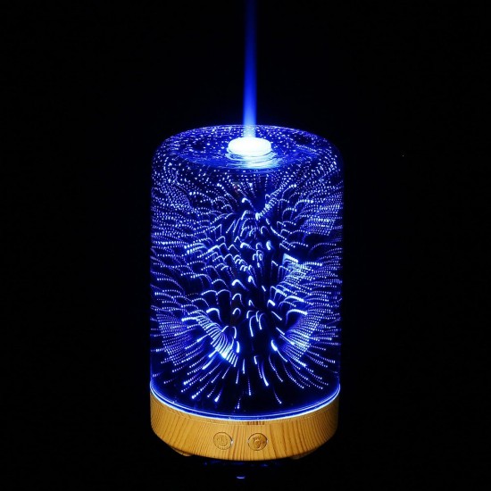 Color Changing 3D Lighting Essential Oil Aroma Diffuser Ultrasonic Mist Humidifier Aromatherapy