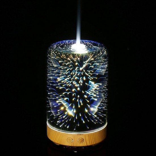 Color Changing 3D Lighting Essential Oil Aroma Diffuser Ultrasonic Mist Humidifier Aromatherapy