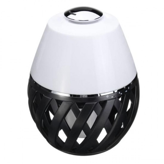 Colorful LED Torch Flame Flicker Night Light Humidifier Aroma Oil Diffuser Air Purifier