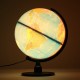 Creative Illuminated World Earth Globe Rotating Night Light Desktop Decoration