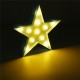 Cute LED Five-Pointed Star Night Light for Baby Kids Bedroom Home Decor