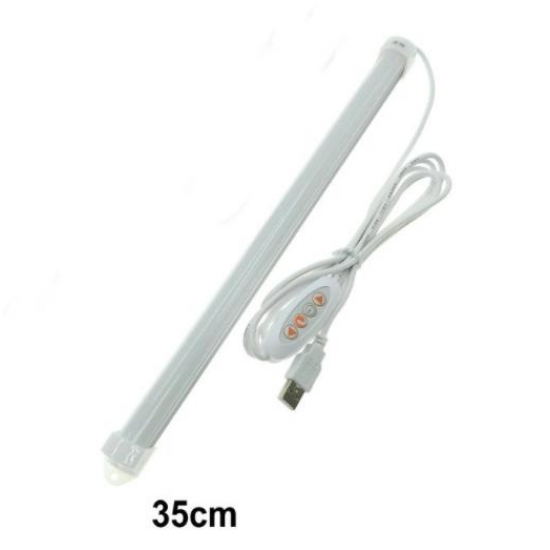 DC5V 5W/7W White+Warm White Double Color Temperature Dimmable LED USB Light for Study