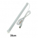 DC5V 5W/7W White+Warm White Double Color Temperature Dimmable LED USB Light for Study