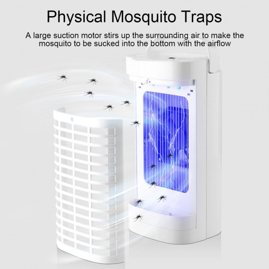 Electric Fly Bug Zapper Mosquito Insect Killer Lamp LED Light Trap Pest Control