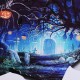 Halloween 3D Wall Sticker Decal Lamp Removable DIY Scary Decal Poster Mural Decor