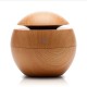 LED Air Humidifier Diffuser Small Humidifier Night Light USB DC5V Mini Humidifier Wood Grain Moisture Meter Humidifier