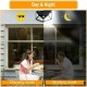 208 LED Solar Power PIR Motion Sensor Wall Light Outdoor Garden Lamp Waterproof