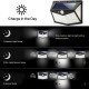 212 Led Outdoor Solar Wall Light Motion Sensor Waterproof Safety Light