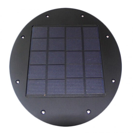 2W 7 LED Wireless Solar Sensor Motion Wall Light Waterproof Outdoor Garden Lamp