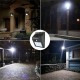 2pcs Solar Powered 30 LED PIR Motion Sensor Waterproof Wall Light for Outdoor Garden Yard 3 Modes