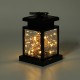 30 LED Solar Power Warm Yellow Holiday Night Light for Umbrella Star lantern Stair Wall Garden